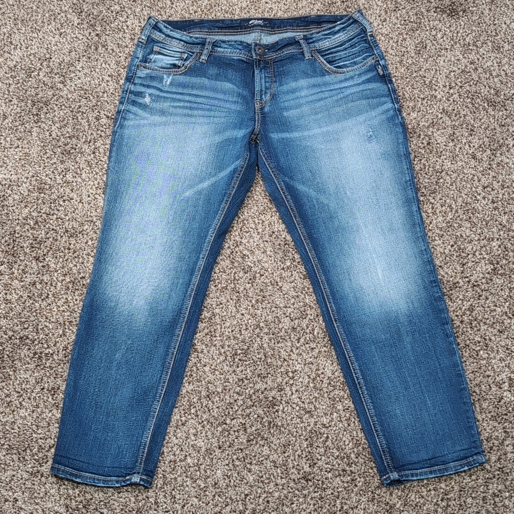 Silver Jeans Sam Women's Boyfriend Jeans Size 32